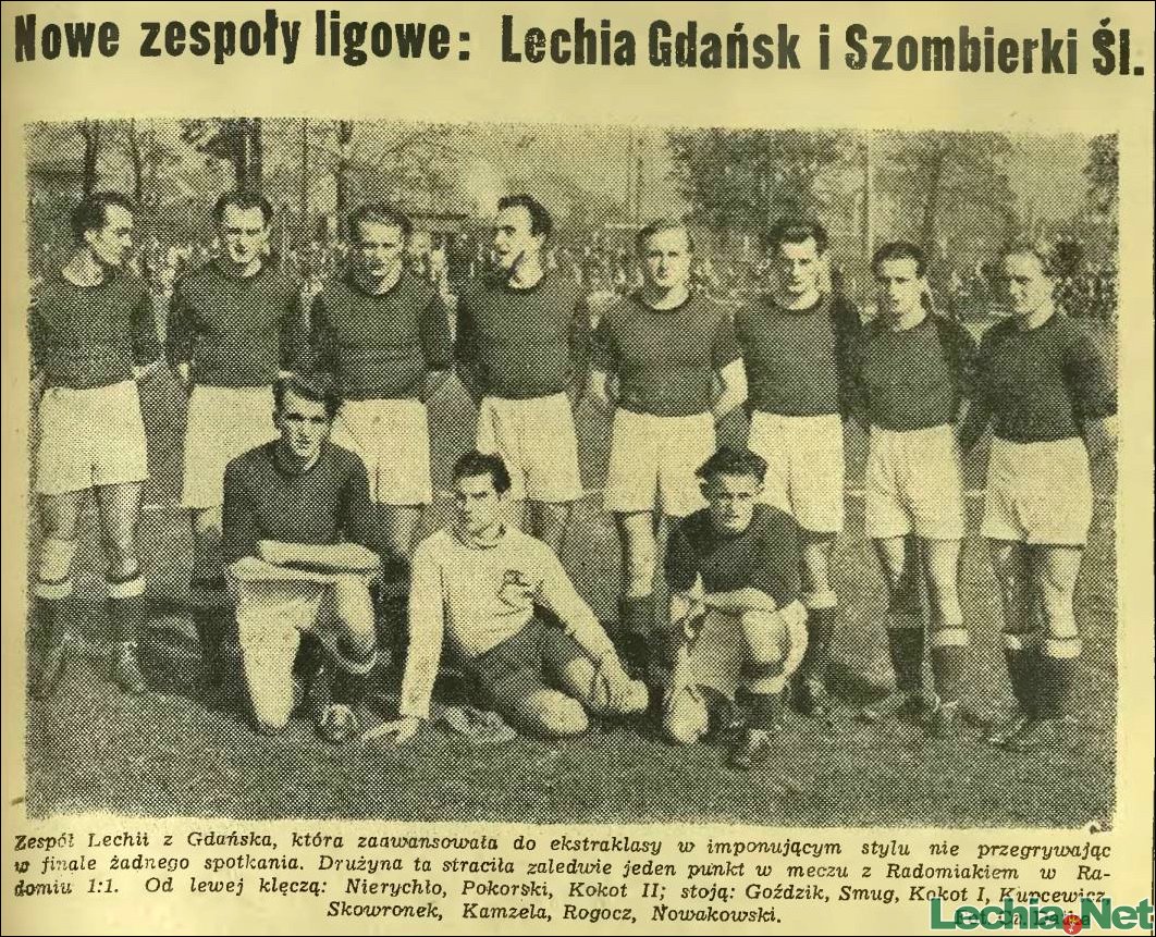 W oczekiwaniu na powrót do Ekstraklasy - rok 1948